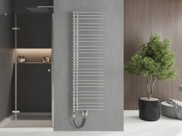 Mexen Neptun, elektrické topné těleso 1600 x 500 mm, 600 W, chromová, W101-1600-500-2600-01