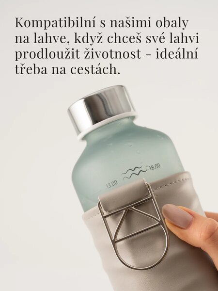 Skleněná lahev EQUA Water O'clock 750 ml