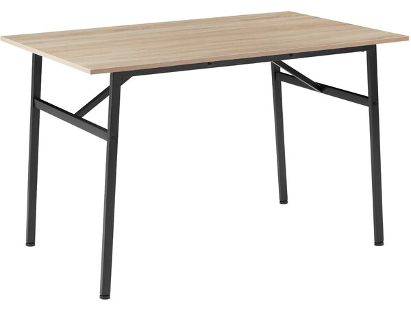 Tectake 404335 jídelní stůl swansea - industrial světlé dřevo