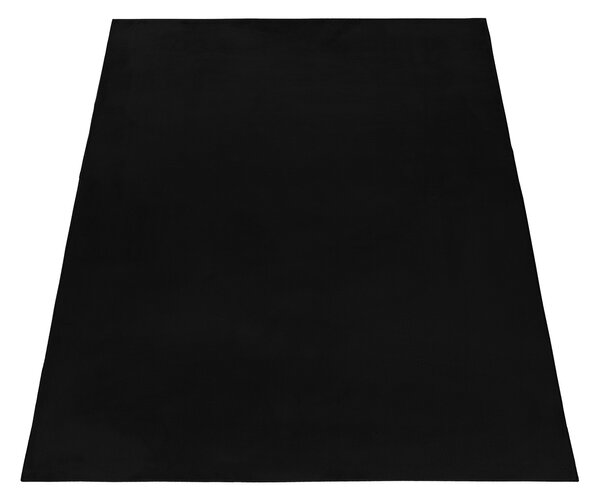 Ayyildiz, Běhoun Pouffy 5100 Black, 80x250, černá, obývací pokoj