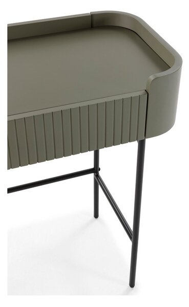 Khaki konzolový stolek 40x120 cm Willa – MOME