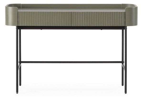 Khaki konzolový stolek 40x120 cm Willa – MOME