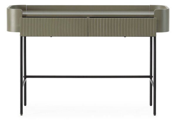 Khaki konzolový stolek 40x120 cm Willa – MOME