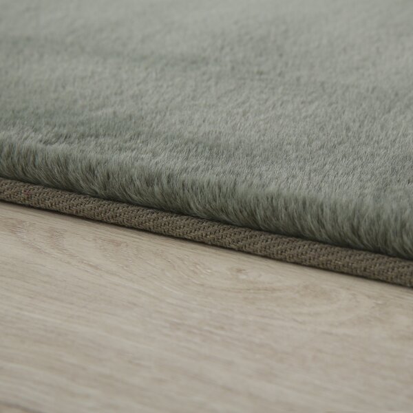 Ayyildiz, Kusový koberec Pouffy 5100 Green, 60x110, zelená, obývací pokoj