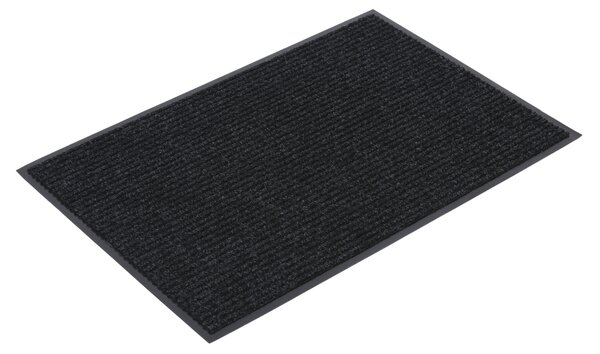 Odolná vstupní kobercová rohož s PVC 1+1 ZDARMA, 90 x 120 cm, černá
