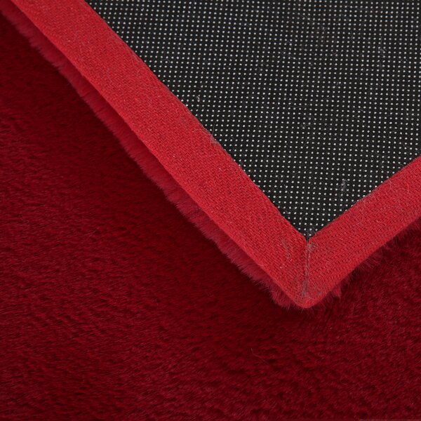 Ayyildiz, Kusový koberec Pouffy 5100 Red, 60x110, červená, obývací pokoj