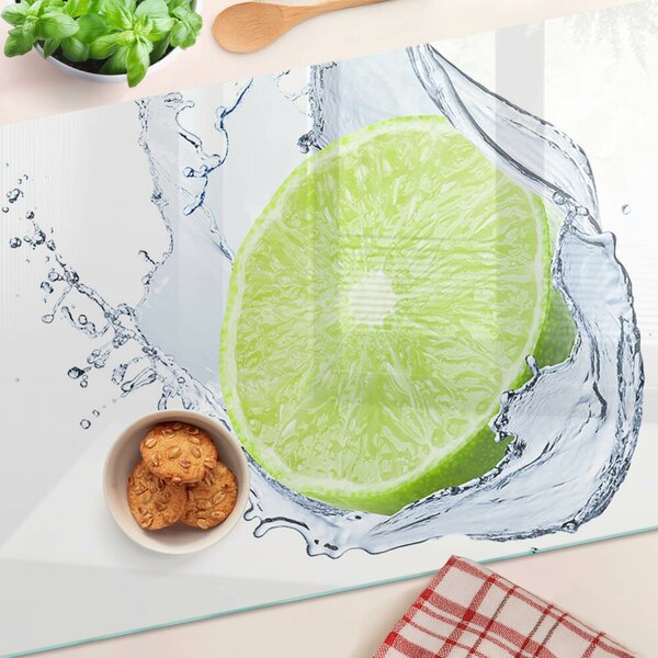 Skleněné krájecí prkénko Citron ve vodě ddk-nr-wm-00006803