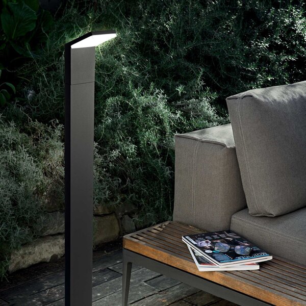 Ideal lux I322483 LED venkovní sloupek STYLE | 9W integrovaný LED zdroj | 1100lm | 4000K