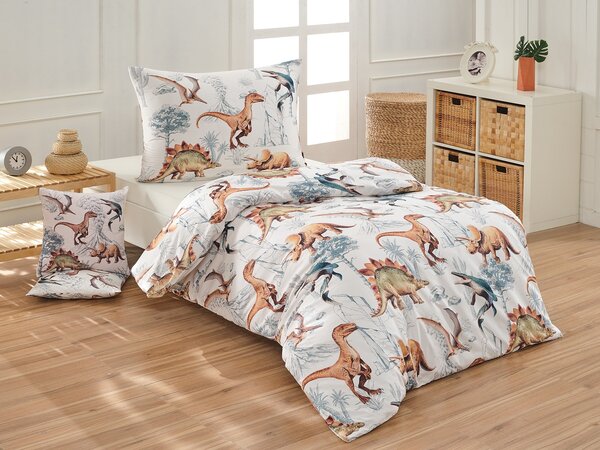 Povlečení Dino Land Bavlna deluxe 1x 140/200, 1x 70/90