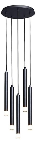 Rabalux 72360 - Lustr na lanku RAMIRA 5xG9/5W/230V černá