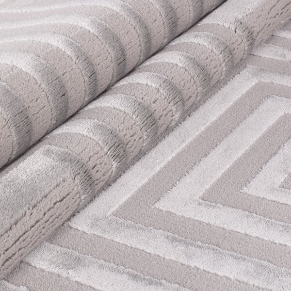 Ayyildiz, Kusový koberec Sahara 1111 Silver, 120x170, šedá, obývací pokoj