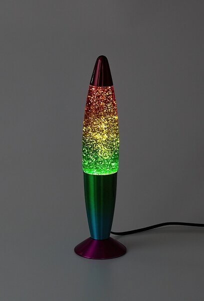 Rabalux 76008 - LED Lávová lampa GLITTER RAINBOW 2 LED/25W/230V