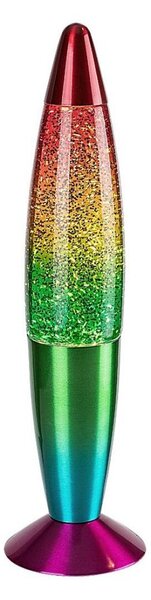 Rabalux 76008 - LED Lávová lampa GLITTER RAINBOW 2 LED/25W/230V