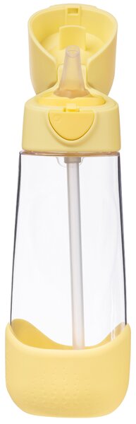 Láhev na pití s brčkem, 600ml, b.box, lemon twist