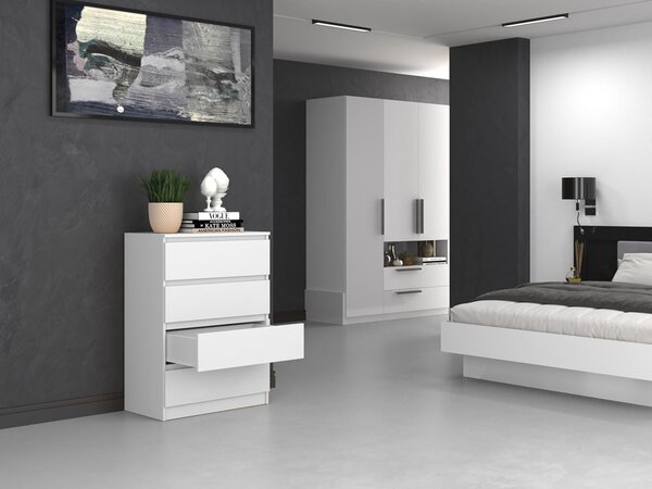 Komoda Musecalo 2 (bílá). Akce -17%
