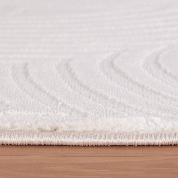Ayyildiz, Kusový koberec Sahara 1113 Cream, 80x150, bílá, obývací pokoj