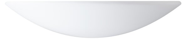 OS AUR55339 AURA V9 stropní/nástěnné skleněné polovestavné svítidlo bílá IP44 3x25W E27 - OSMONT