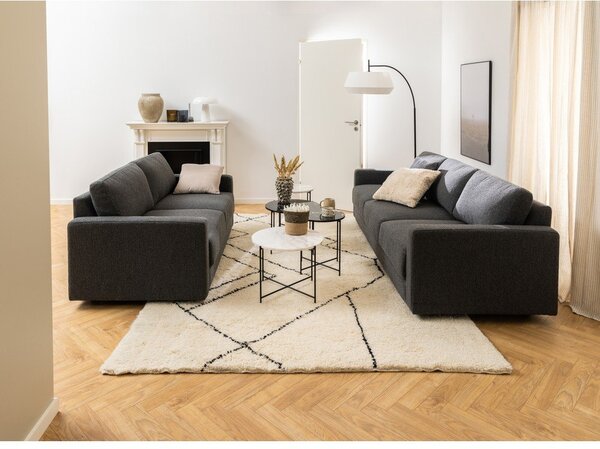 Kulatý odkládací stolek s mramorovou deskou ø 52 cm Avila – Actona