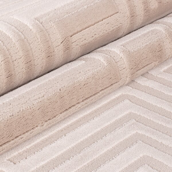 Ayyildiz, Kusový koberec Sahara 1114 Beige, 120x170, béžová, obývací pokoj