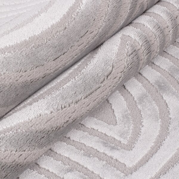 Ayyildiz, Kusový koberec Sahara 1113 Silver, 80x150, šedá, obývací pokoj