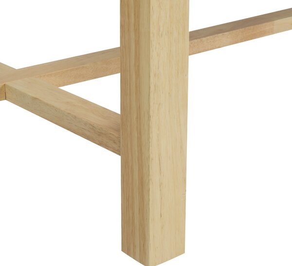 Jídelní stůl BARNES Přírodní jasan 160 cm 90 cm