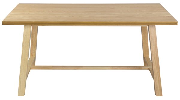 Jídelní stůl BARNES Přírodní jasan 160 cm 90 cm