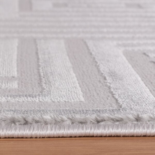 Ayyildiz, Kusový koberec Sahara 1114 Silver, 120x170, šedá, obývací pokoj