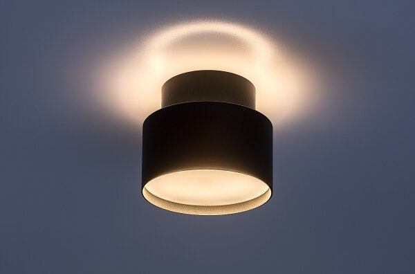 Rabalux 71319 - LED Stropní svítidlo OVIDIA LED/16W/230V 3000K černá
