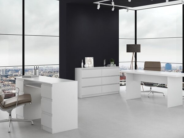Komoda Musecalo 6 140 (bílá). Akce -20%