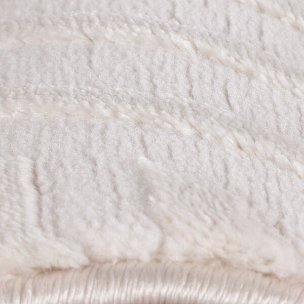 Ayyildiz, Kusový koberec Sahara 1115 Cream, 80x150, bílá, obývací pokoj