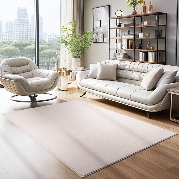 Ayyildiz, Kusový koberec Sky 5400 Beige, 60x110, béžová, obývací pokoj