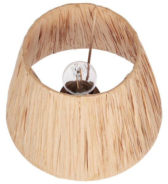 Sada 2 stolních lamp ARWADITO Keramika Šedá