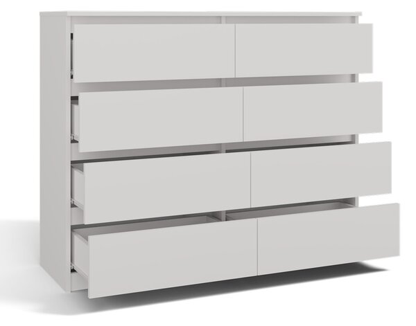 Komoda Musecalo 7 120 (bílá)