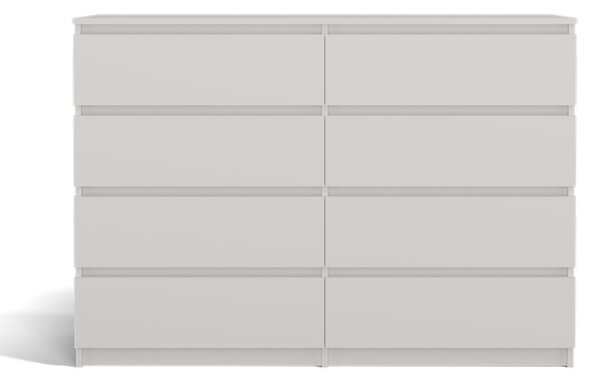 Komoda Musecalo 7 140 (bílá). Akce -19%