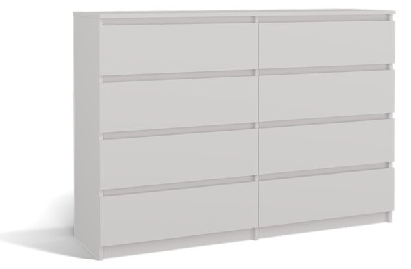 Komoda Musecalo 7 140 (bílá). Akce -19%