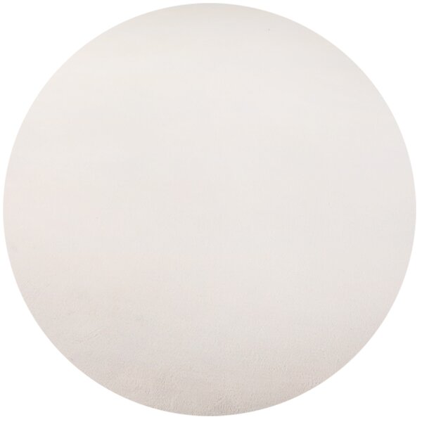 Ayyildiz, Kusový koberec Sky 5400 Cream kruh, 120x120 (průměr) kruh, béžová, obývací pokoj