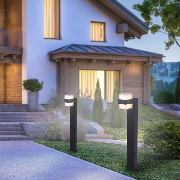PN 9481-13 CARA LED venkovní svítidlo, osvětlení cesty, antracit, IP44, teplá bílá 3000K - PAUL NEUHAUS