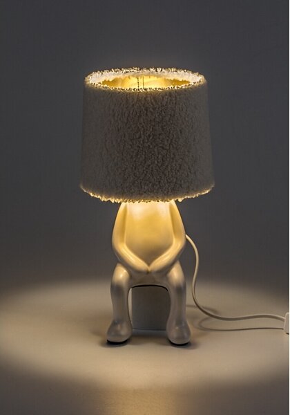 Rabalux 74218 - Stolní lampa SMURFY 1xE14/40W/230V bílá