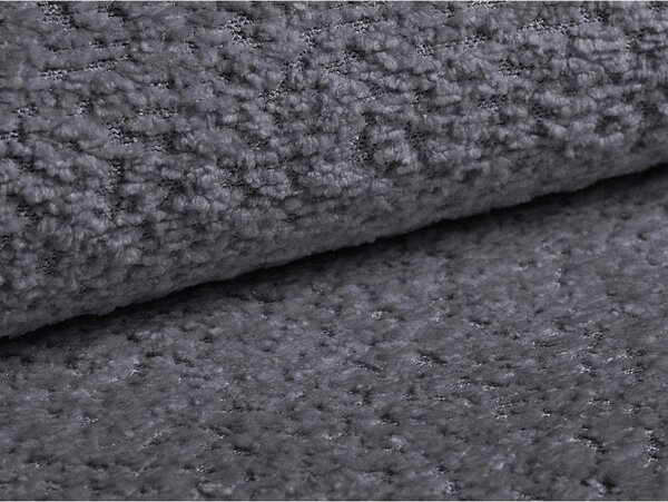 Tmavě šedá rozkládací pohovka z textilie bouclé 206 cm Kemi – Cosmopolitan Design