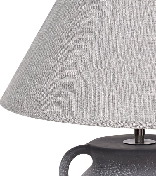 Stolní lampa AGEFET Keramika Šedá