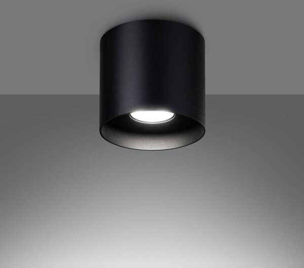 Sollux Lighting Mika stropní světlo 1x10 W černá SL.1281