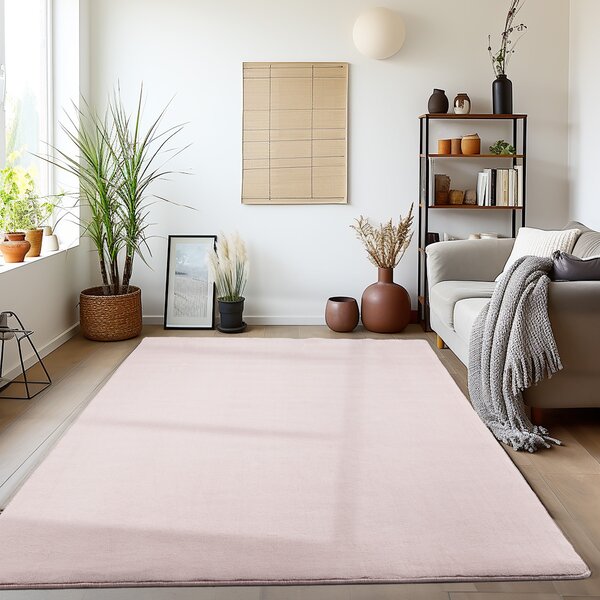 Ayyildiz, Kusový koberec Sky 5400 Rose, 60x110, růžová, obývací pokoj