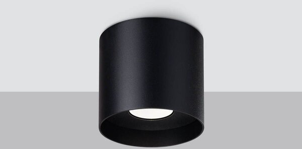 Sollux Lighting Mika stropní světlo 1x10 W černá SL.1281