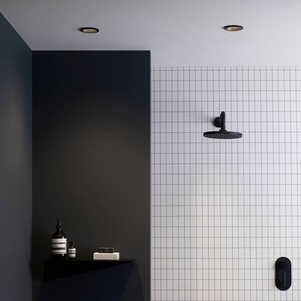AST 1249017 Downlight svítidlo Minima Round fixní IP65 50W GU10 černá - ASTRO Lighting
