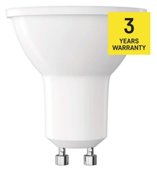 EMOS LED žárovka Basic MR16 bílá / GU10 / 10W (72W) / 1000lm / Studená bílá