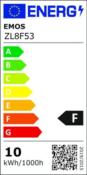 EMOS LED žárovka Basic MR16 bílá / GU10 / 10W (72W) / 1000 lm / Neutrální bílá