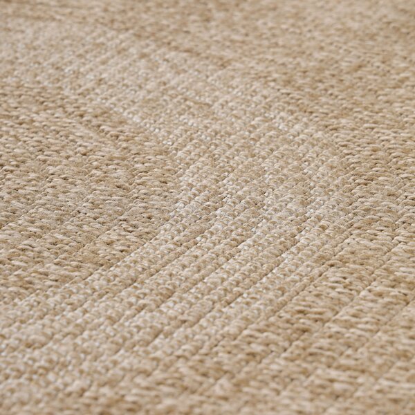 Ayyildiz, Kusový koberec Comilla 886 Beige kruh, 120x120 (průměr) kruh, béžová, chodba / předsíň