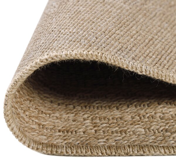 Ayyildiz, Kusový koberec Comilla 886 Black kruh, 120x120 (průměr) kruh, hnědá, chodba / předsíň