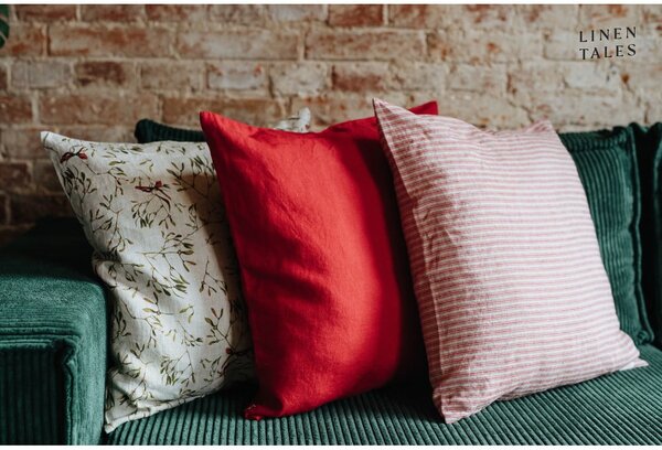 Povlak na polštář s vánočním motivem 40x60 cm – Linen Tales