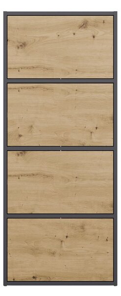Skříňka Afoctera 1 (antracit + dub artisan). Akce -20%